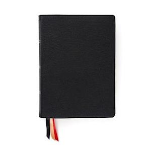 CSB Study Bible, Holman Handcrafted Collection, Premium Black Goatskin