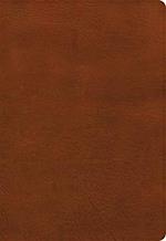 NASB Super Giant Print Reference Bible, Burnt Sienna Leathertouch