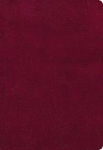 NASB Super Giant Print Reference Bible, Burgundy Leathertouch, Indexed