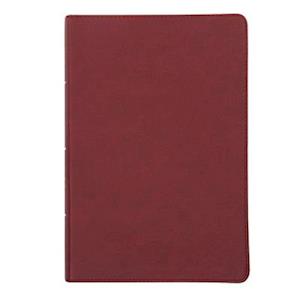 NASB Giant Print Reference Bible, Burgundy Leathertouch, Indexed