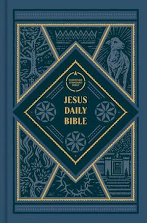 CSB Jesus Daily Bible, Hardcover