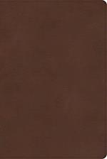 CSB Rainbow Study Bible, Brown Leathertouch