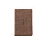 KJV Thinline Bible, Brown Leathertouch