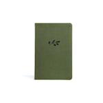 KJV Thinline Bible, Olive Leathertouch