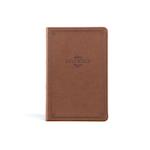 KJV Thinline Bible, Brown Leathertouch, Value Edition