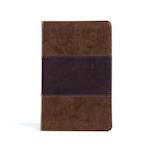 KJV Thinline Reference Bible, Saddle Brown Leathertouch