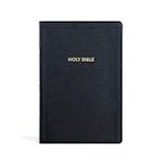 KJV Rainbow Study Bible, Black Leathertouch, Indexed