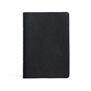 KJV Large Print Thinline Bible, Black Genuine Leather