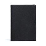 KJV Large Print Thinline Bible, Black Genuine Leather, Indexed