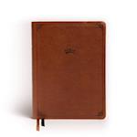 NASB Tony Evans Study Bible, Brown Leathertouch