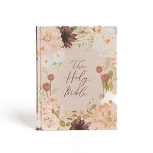 CSB Notetaking Bible, Large Print Hosanna Revival Edition, Blush Cloth-Over-Board