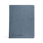 CSB Life Counsel Bible, Slate Blue Leathertouch, Indexed