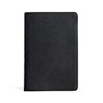 CSB Giant Print Reference Bible, Black Genuine Leather, Indexed