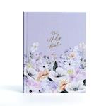 KJV Notetaking Bible, Large Print Hosanna Revival Edition, Lavender/Peach Cloth-Over-Board