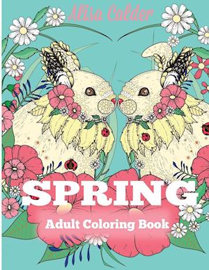 Spring Adult Coloring Book