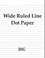 Wide Ruled Line Dot Paper