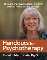 Handouts for Psychotherapy