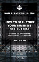 How to Structure Your Business for Success: Choosing the Correct Legal Structure for Your Business 