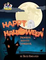 Halloween Preschool Activity Workbook 
