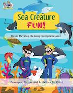 Sea Creature Fun! - Helps Develop Reading Comprehension 