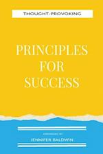 Thought-Provoking Principles for Success 