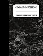 Composition Notebook: College Ruled Lined Paper Composition Notebook for Journal, College, School, Work 