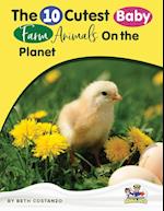 Baby Farm Animals Booklet With Activities for Kids ages 4-8 