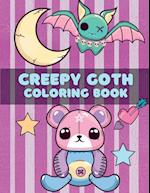 Creepy Goth Coloring Book 