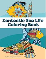 Zentastic Sea Life Coloring Book 