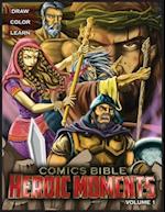 Comics Bible Heroic Moments Vol. 1 coloring book 
