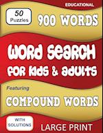 Word Search for Kids & Adults