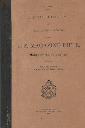 US Magazine Rifle Model of 1903 Caliber .30