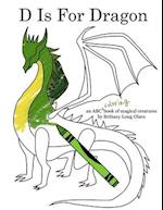 D Is For Dragon Coloring Book 