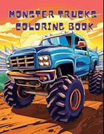 Monster Trucks Coloring Book 