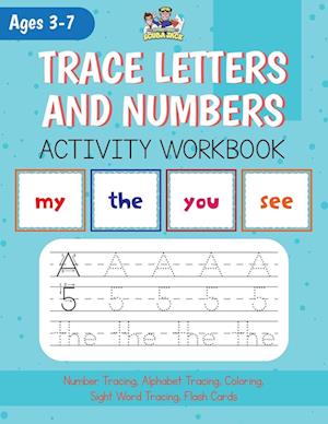 Alphabet, Number and Site Words Tracing along with Bonus Alphabet and Site Word Flash Cards!