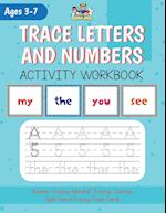 Alphabet, Number and Site Words Tracing along with Bonus Alphabet and Site Word Flash Cards! 