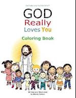 God Really Loves You Coloring Book 