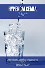 Hypercalcemia Diet