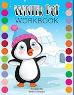 Dot Markers WINTER Activity Workbook for ages 2-5 