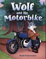 Wolf and His Motorbike 