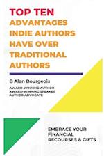 Top Ten Advantages Indie Author have over Traditional Authors 