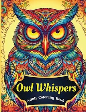 Owl Adult Coloring BookMandalasCalming and relaxing the mind