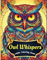 Owl Adult Coloring BookMandalasCalming and relaxing the mind