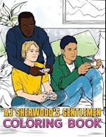 AJ Sherwood's Gentlemen Coloring Book 