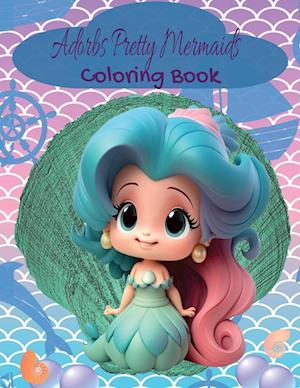 Adorbs Pretty Mermaids Coloring Book