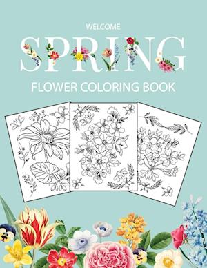 Flower Coloring Book