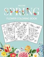 Flower Coloring Book