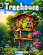 Treehouse Coloring Book 