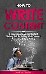 How to Write Content
