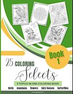 Coloring Selects Book 1 